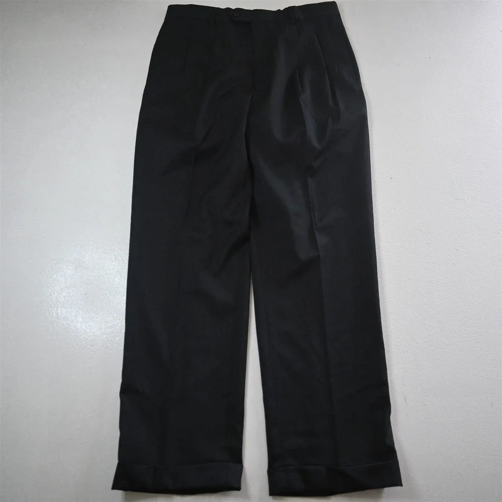 Jos A Bank 39R 32x32 Gray 100% Wool Gordon‎ Mens Jacket Pants Suit